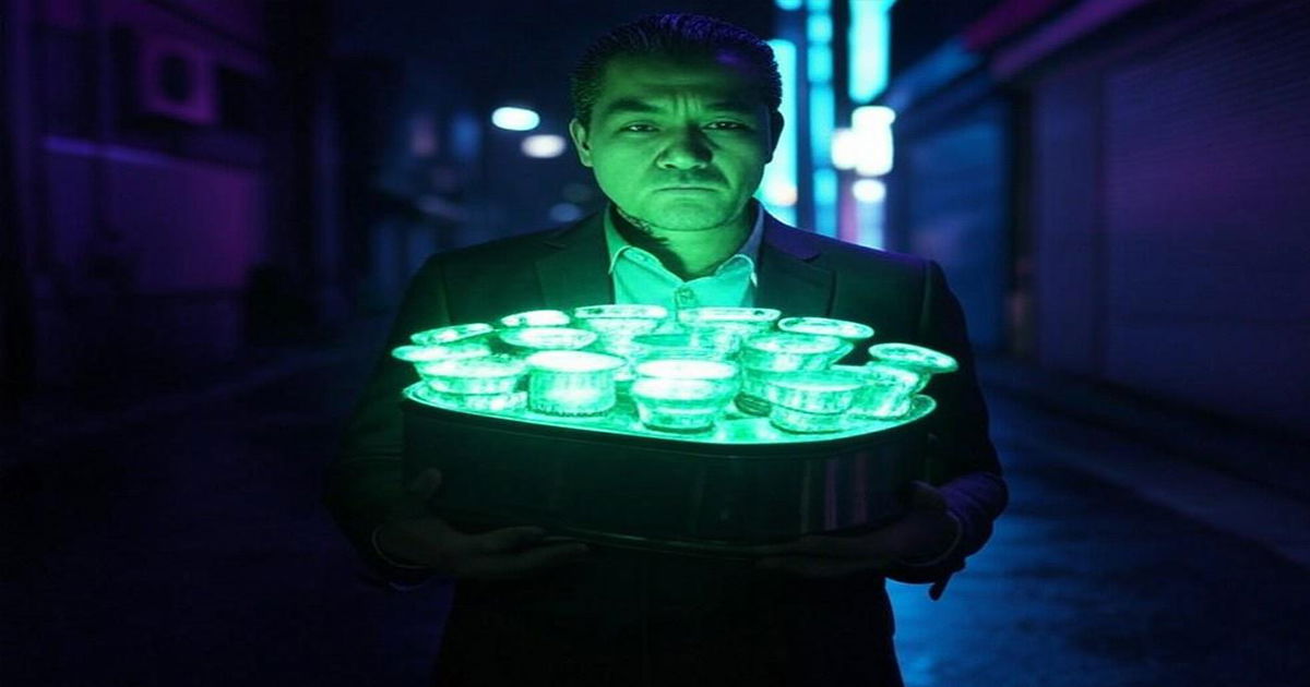 Yakuza boss attempted to traffic and sell nuclear weapons-grade plutonium A Yakuza boss standing in an alley with a glowing green container full of plutonium. (X/Grok2 AI)